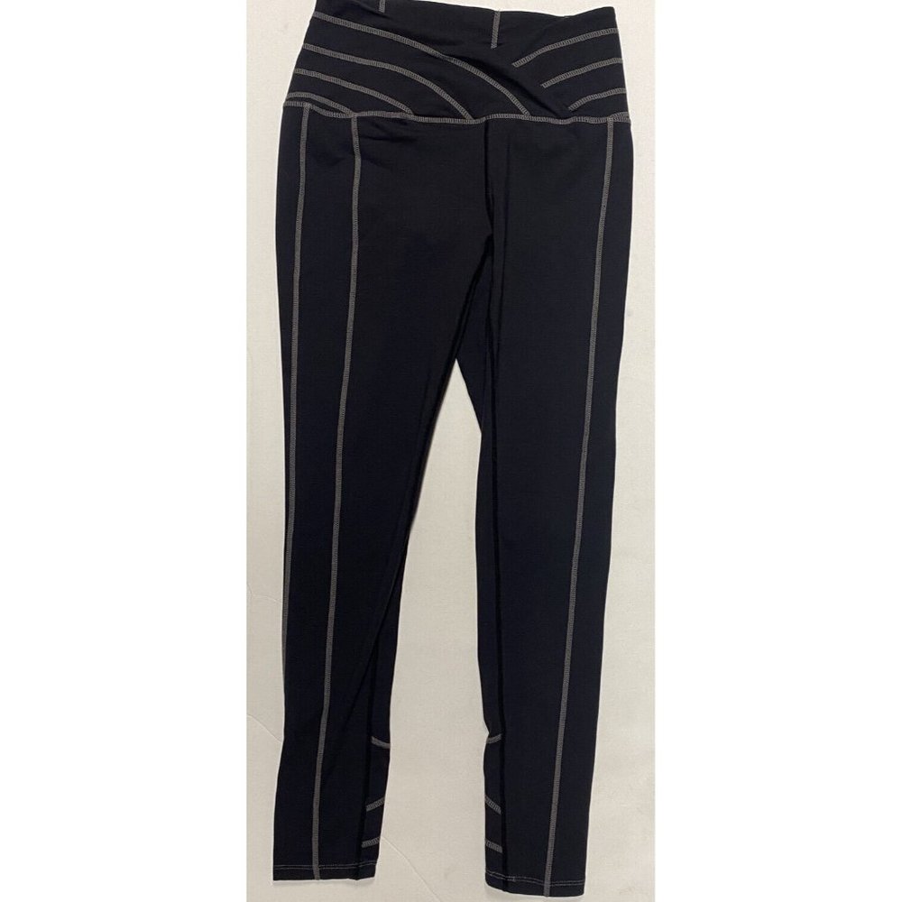 Oiselle Women's Size 4 Jogger 3/4 Running Tights Charcoal Gray 24-26" x 26"